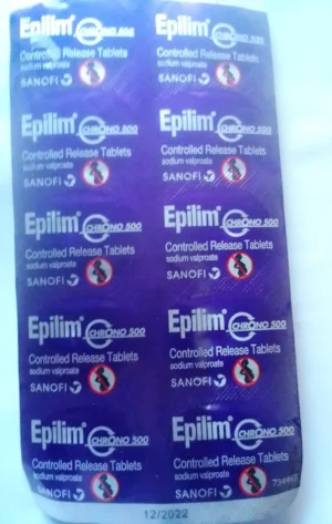Epilim Chrono 500mg Tablet (sodium Valproate)