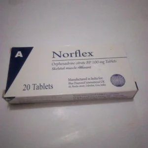 Norflex 100mg Tablet (orphenadrine Citrate 100mg)