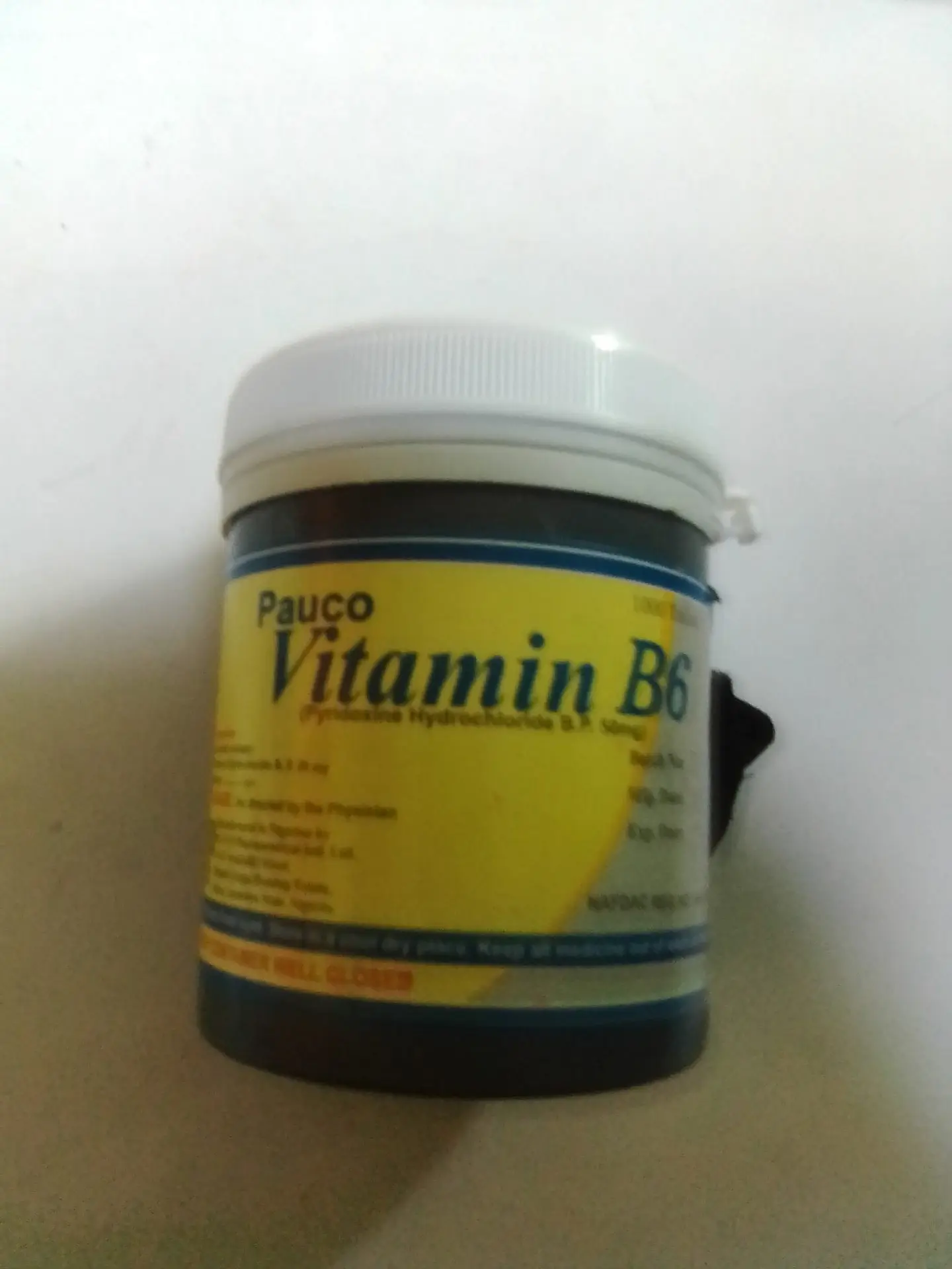 Pauco Vitamin B6 Tablet X 1000