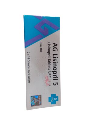 Ag Lisinopril 5mg Tablet