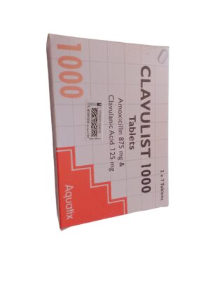 Clavulist 1000mg Injection (amoxicillin /clavulanic Acid)