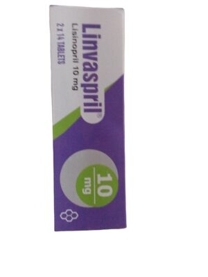 Linvaspril 10mg Tablet (lisinopril)