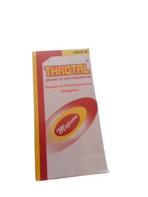 Mopson Erythromycin 125mg/5ml Oral Suspension