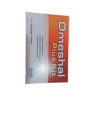 Omeshal Plus Kit (omeprazole/ Clarithromycin/ Tinidazole) Tablet