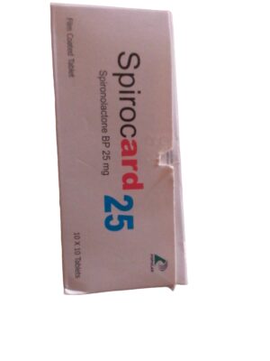 Spirocard 25mg Tablet (spironolactone)