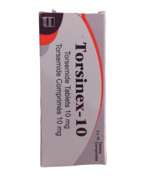 Torsinex 10mg Tablet (torsemide 10mg)