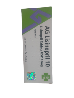 Ag Lisinopril 10mg Tablets