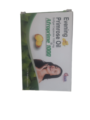 Afroprime 1000mg Capsule (evening Primrose)