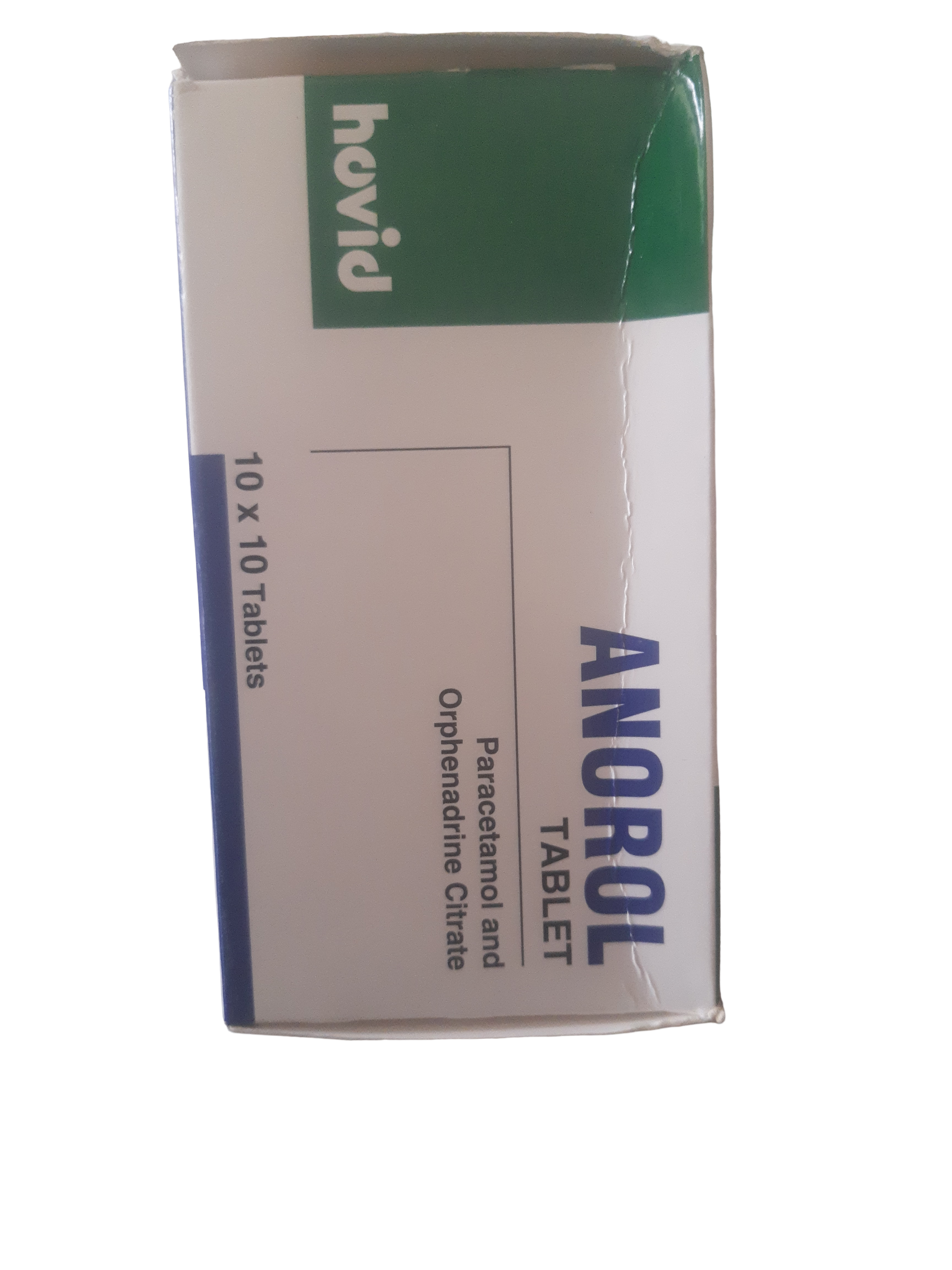 Anorol 450/53mg Tablet (paracetamol/orphenadrine)