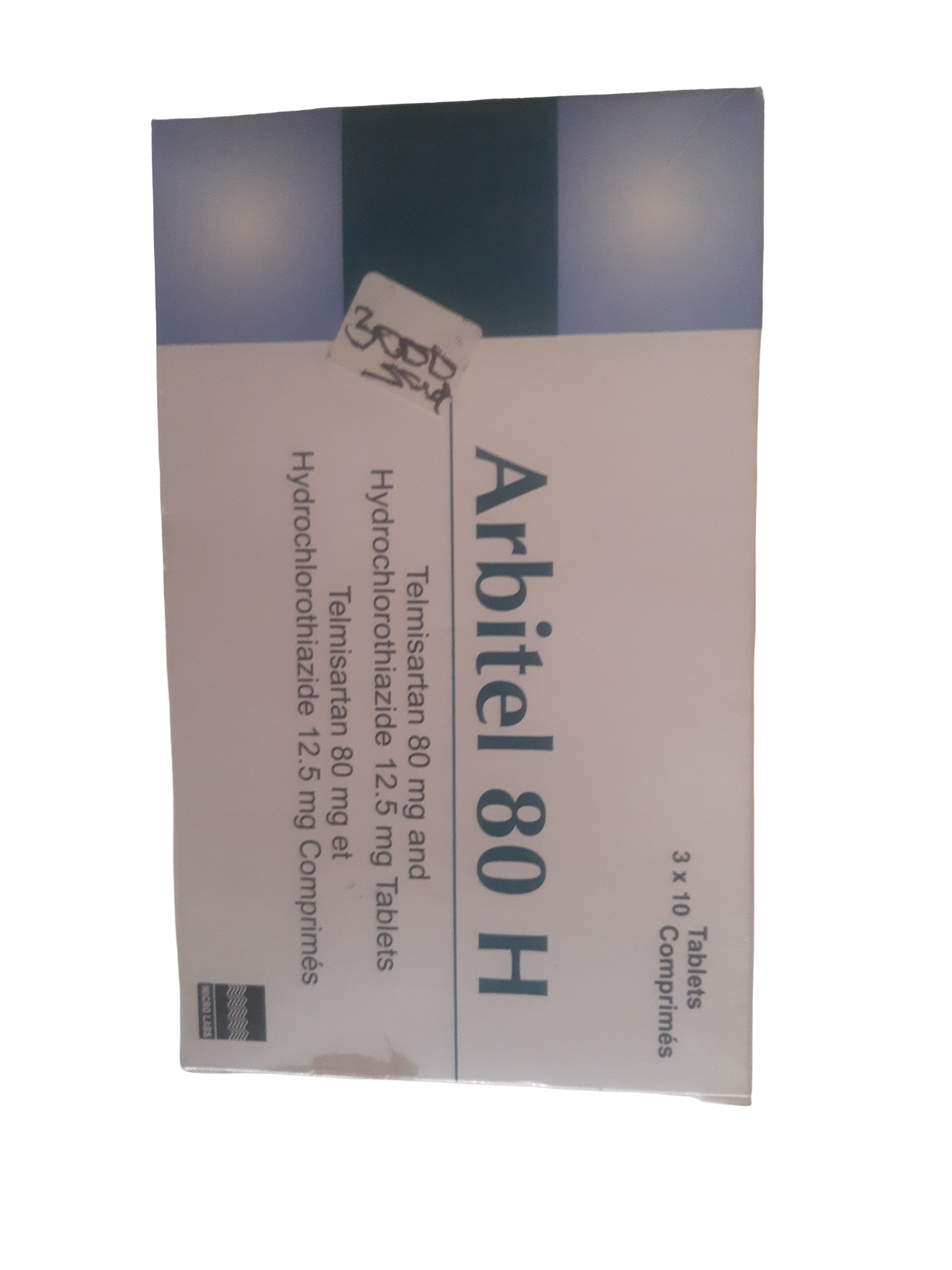 Arbitel-80h Tablet (telmisartan 80mg + Hydrochlothiazide 50mg)
