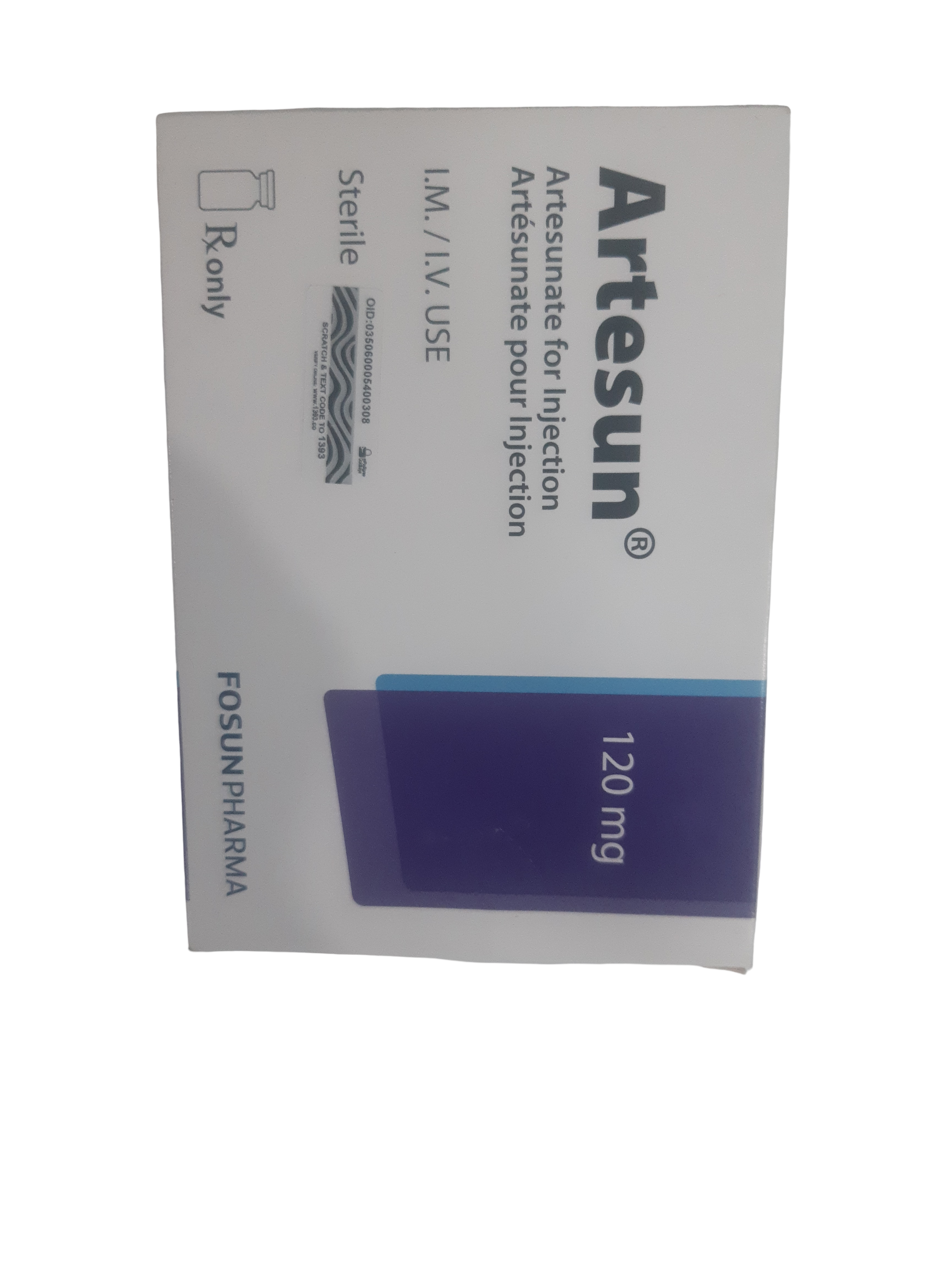 Artesun Artesunate 120mg Injection