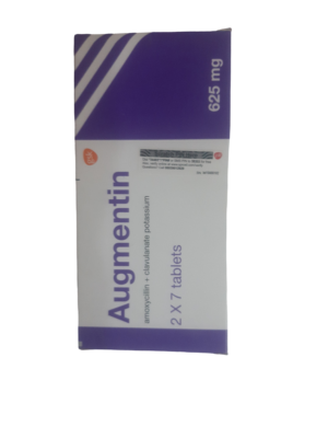 Augmentin 625mg Tablet (amoxillin/ Clavulanate Potassium)