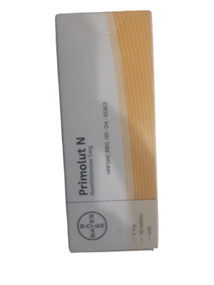 Bayer Primolut N 5mg Tablet (norethisterone)