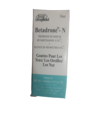 Betadrone N Betamethasone/neomycin 0.1%/0.5%