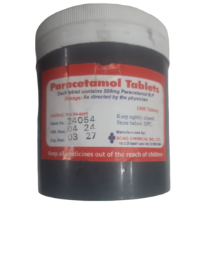 Bonadol 500mg Tablet (paracetamol) X1000