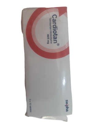 Cardiotan 40/5mg Tablet (telmisartan/ Amlodipine)