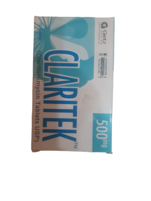 Claritek 500mg Tablet (clarythromycin)