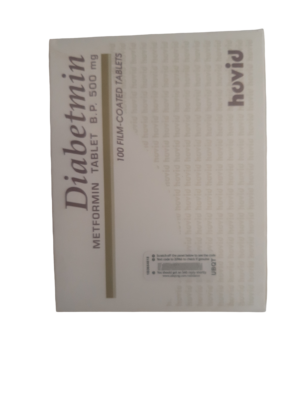 Diabetmin 500mg Tablet (metformin)