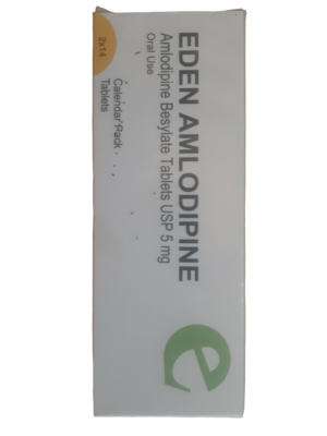 Eden Amlodipine Besilate 5mg Tablet