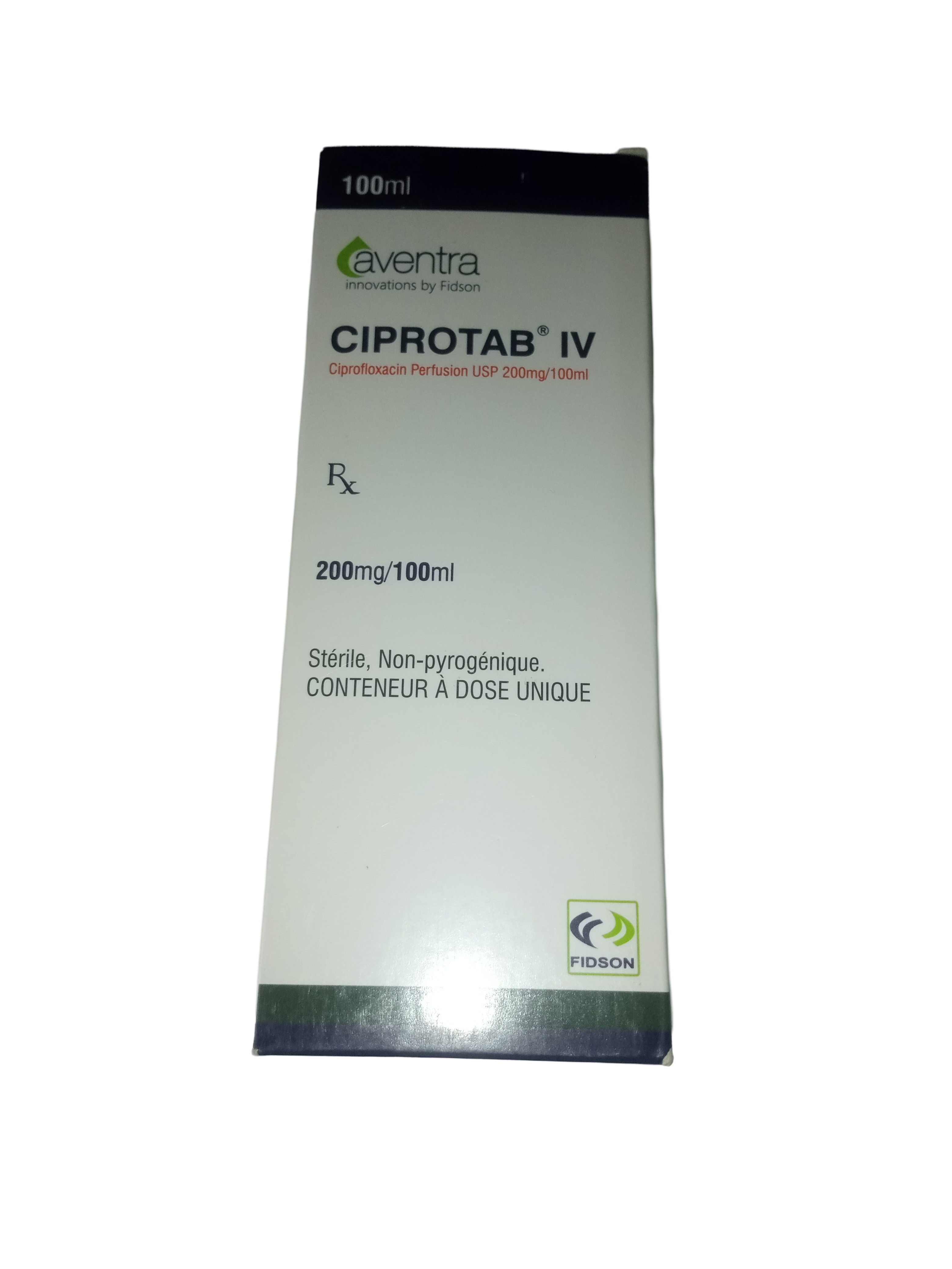 Ciprotab Iv 200mg/100ml Infusions Usp (ciprofloxacin)