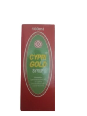 Cypri Gold Syrup 100ml (cyproheptadine)