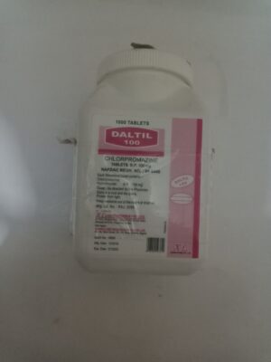 Daltil 100mg Tablet X 1000 (chlorpromazine)