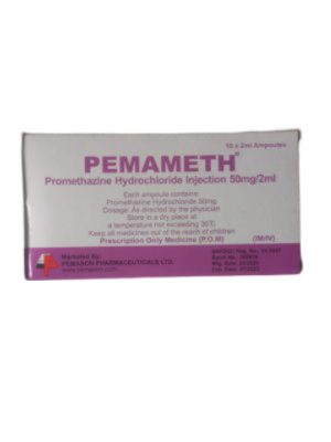 Pemameth 50mg/2ml Injection (promethazine)