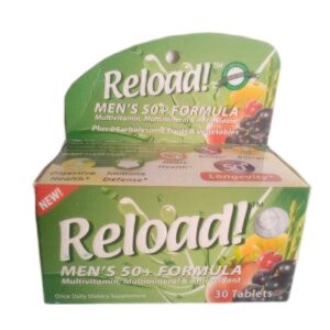 Reload Mens 50+ Tablet X 90