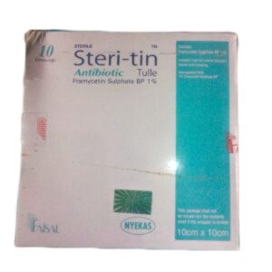 Steri-tulle (framycetin Sulphate Bp 1%) Paraffin Gauze