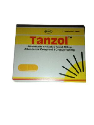 Tanzol 400mg Tablet (albendazole)